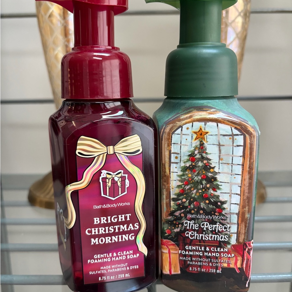 Bath & Body Works Festive Christmas Themed Hand Soap Duo - NWT Holiday 2025